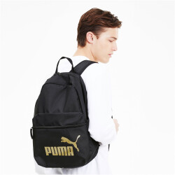 PUMA Phase Rucksack PUMA black/golden logo