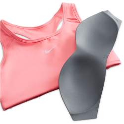 NIKE Dri-FIT Swoosh Sport-BH Damen