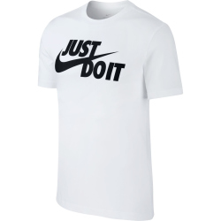NIKE Sportswear JUST DO IT T-Shirt Herren 100 - white/black M