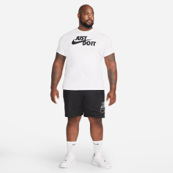 NIKE Sportswear JUST DO IT T-Shirt Herren 100 - white/black M