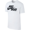 NIKE Sportswear JUST DO IT T-Shirt Herren 100 - white/black M