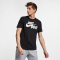 NIKE Sportswear JUST DO IT T-Shirt Herren 011 - black/white XL