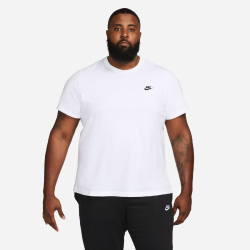 NIKE Sportswear Freizeit T-Shirt Herren 101 - white/black S