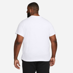 NIKE Sportswear Freizeit T-Shirt Herren 101 - white/black S