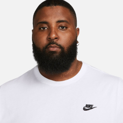 NIKE Sportswear Freizeit T-Shirt Herren 101 - white/black S