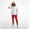 NIKE Sportswear Freizeit T-Shirt Herren 101 - white/black S