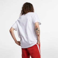 NIKE Sportswear Freizeit T-Shirt Herren white/black L