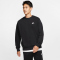 NIKE Sportswear French Terry Crew Pullover Herren black/white XS