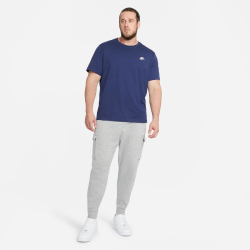 NIKE Sportswear Freizeit T-Shirt Herren 410 - midnight navy/white S