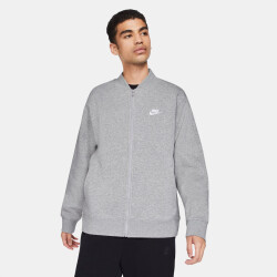NIKE Sportswear Club Fleece Bomberjacke Herren dk grey...