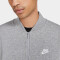 NIKE Sportswear Club Fleece Bomberjacke Herren dk grey heather/dk grey heathe XL