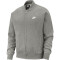 NIKE Sportswear Club Fleece Bomberjacke Herren dk grey heather/dk grey heathe XL