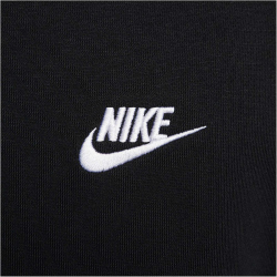 NIKE Sportswear Club Fleece Hoodie Herren black/black/white XXL