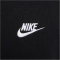 NIKE Sportswear Club Fleece Hoodie Herren black/black/white XXL