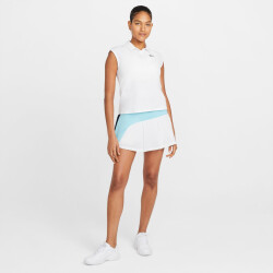 NIKECourt Victory Damen Tennis Poloshirt white/black L