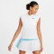 NIKECourt Victory Damen Tennis Poloshirt white/black L