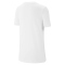 NIKE Sportswear Baumwoll T-Shirt Kinder white/obsidian/university red XS (122-128 cm)