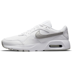 NIKE Air Max SC Sneaker Damen white/mtlc platinum-pure plati 37.5