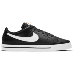 NIKE Court Legacy Sneaker Herren black/white-gum light brown 46