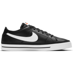 NIKE Court Legacy Sneaker Herren black/white-gum light brown 46