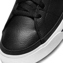 NIKE Court Legacy Sneaker Herren black/white-gum light brown 46