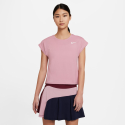 NIKECourt Dri-FIT Victory Tennis Top elemental pink/white XS