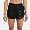 NIKE Tempo Luxe Run Divison 2in1 Laufshorts Damen black/black S