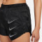 NIKE Tempo Luxe Run Divison 2in1 Laufshorts Damen black/black S