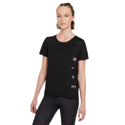 NIKE Miler Run Division Laufshirt Damen black/particle...
