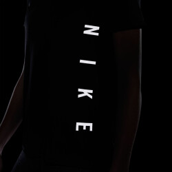 NIKE Miler Run Division Laufshirt Damen black/particle grey/reflective S