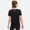 NIKE Miler Run Division Laufshirt Damen black/particle grey/reflective S
