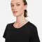 NIKE Miler Run Division Laufshirt Damen black/particle grey/reflective S