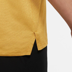 NIKE Pro Dri-FIT kurzarm Trainingsshirt Herren wheat/solar flare/htr/black S