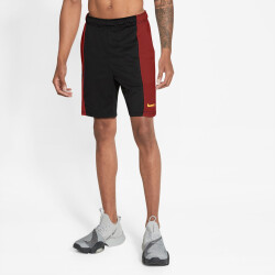 NIKE Dri-FIT Trainingsshorts dark cayenne/citron pulse S