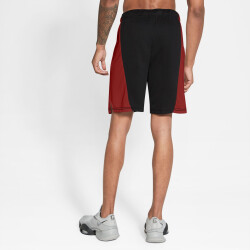 NIKE Dri-FIT Trainingsshorts dark cayenne/citron pulse S