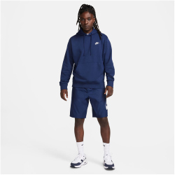 NIKE Sportswear Club Fleece Hoodie Herren midnight navy/midnight navy/wh L