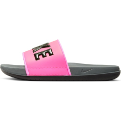 NIKE Offcourt Slides Badelatschen Damen pink blast/black-dark grey-pin 36.5