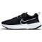 NIKE React Miler 2 Laufschuhe Damen black/white-smoke grey 38