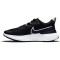 NIKE React Miler 2 Laufschuhe Damen black/white-smoke grey 38