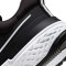 NIKE React Miler 2 Laufschuhe Damen black/white-smoke grey 38