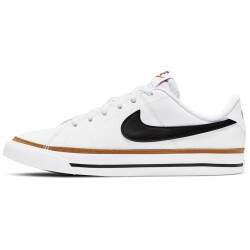NIKE Court Legacy Sneaker Jungen white/black-desert...
