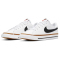 NIKE Court Legacy Sneaker Jungen white/black-desert ochre-gum l 36