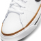 NIKE Court Legacy Sneaker Jungen white/black-desert ochre-gum l 36