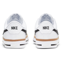 NIKE Court Legacy Sneaker Jungen white/black-desert ochre-gum l 38.5