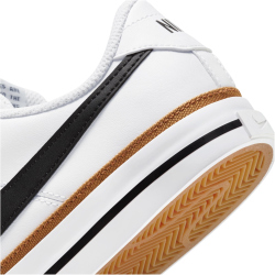 NIKE Court Legacy Sneaker Jungen white/black-desert ochre-gum l 38.5