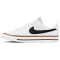 NIKE Court Legacy Sneaker Jungen white/black-desert ochre-gum l 38.5