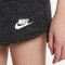 NIKE Sportswear Jersey Shorts Kinder black heather/white M (137-147 cm)