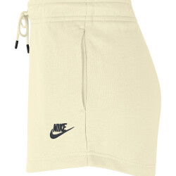 NIKE Sportswear Essential Shorts Damen coconut milk/black S