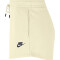NIKE Sportswear Essential Shorts Damen coconut milk/black S