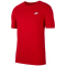 NIKE Sportswear Freizeit T-Shirt Herren 657 - university red/white M